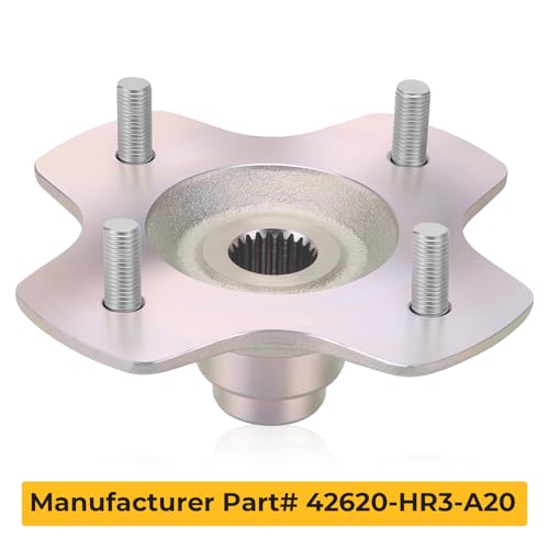 Image of M MATI Rear Left Wheel Hub for Honda Rancher 420 TRX420 2x4 4X4 2014-2024 Foreman 500 TRX500 4x4 2014-2019 Foreman TRX520 520 4x4 2020-2024 42620-HR3-A20