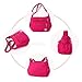 TTD Bandolera Multi Bolsillo Bolso Ocio Bolsa Viaje Mensajero Bolsas Impermeable-negro