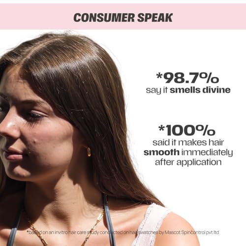 Image of Sammmm SMOOTH OPERATOR Hair Serum for Dry Frizzy Hair 50 ml | Frizz Free And Shine Restoring Serum | With Sea Satin, Aloe Vera Oil And Vitamin E | Great Smelling, Non-Greasy | Vegan And Sulphate-Free