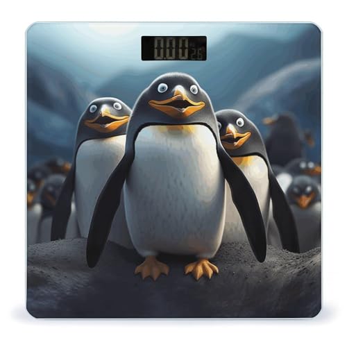 Báscula digital para baño JTREHY con pantalla LCD grande