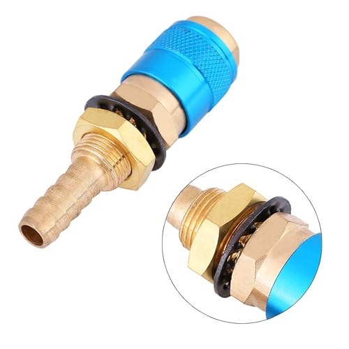 ADAPTADOR DE GÁS REFRIGERADO A ÁGUA CONECTOR DE MANGUEIRA RÁPIDA ENCAIXE TOCHA DE SOLDADOR MIG TIG C
