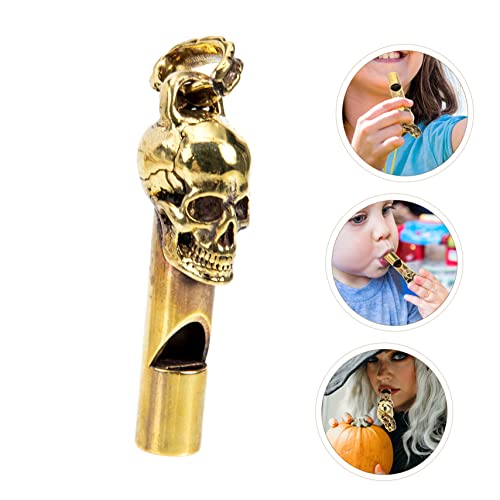 Silbato Toddmomy vintage calavera de cobre para deportes miniatura 5