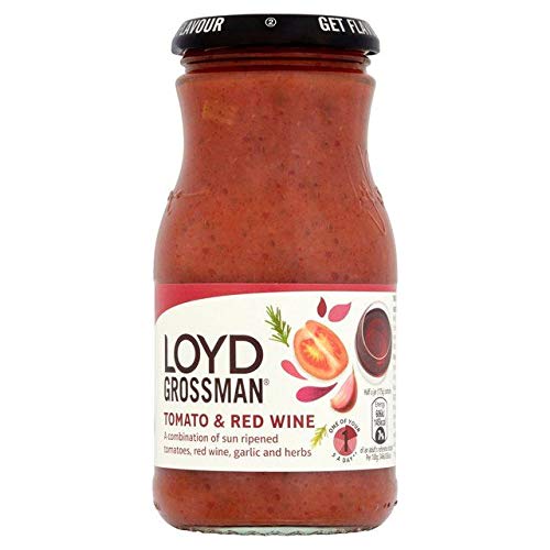 Loyd Grossman Sauce tomate et vin rouge 350 g Cover