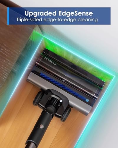 Tineco Pure ONE A90S Cordless Vacuum Cleaner, 270AW Powerful Suction, Up to 105min Runtime, 3DSense Master Brush, 150° Green LED Light, Stick Vacuum Cleaner for Pet Hair, Carpet & Hard Floor - Thumbnail 4