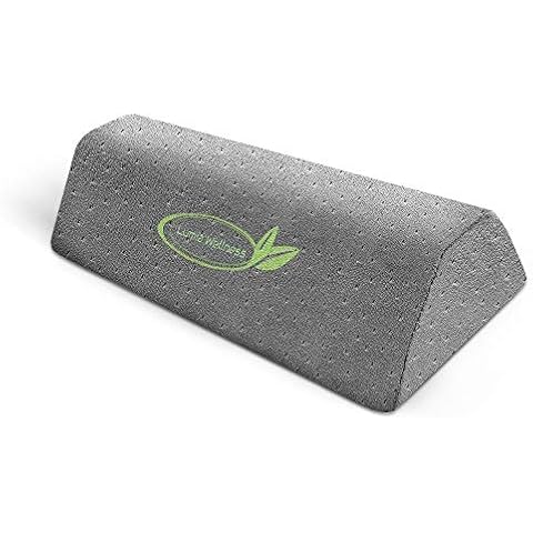 Lumbar Traction Fulcrum | Firm | Gentle Posture Corrector | Lower Back Stretcher Device | Spine Stretcher | Back Traction Cover