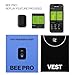 SOCCERBEE-BEE PRO 2 - Sports GPS Tracker & Vest for Outdoor Sports | 30days Trial Included & Subscription Requierd | Soccer Training Equipment | Fitness Tracker (Medium)