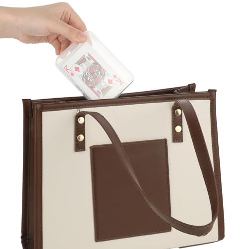 Image of Giantree 6Pcs Playing Card Case Clear Card Deck Box, Holder Blank Business Card Organizer, Playing Game Card Storage Holder for Bank Card, Business Card, Game Card, Game Pieces, Crafts Accessories