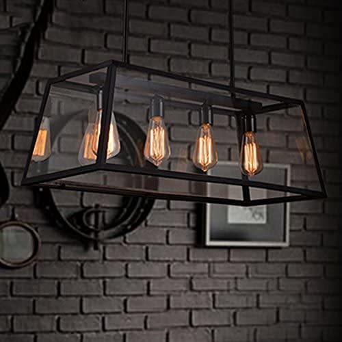 Éclairage de plafond industriel rétro pour restaurant et salon