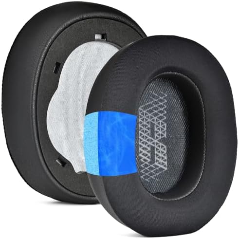 Almohadillas De Repuesto Compatibles Con Auriculares JBL E65 / Duet NC/Live 650BTNC Live 660 BTNC. Hecho De Espuma Viscoelástica De Gel Con Sensación De Hielo, Accesorios De Repuesto Para Auriculares