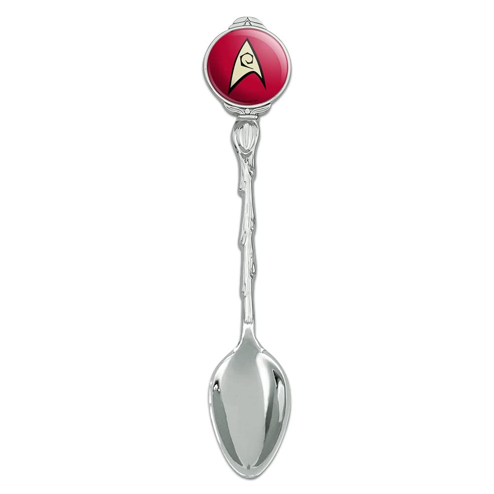 Star Trek Engineering Shield Novelty Collectible Demitasse Tea Coffee Spoon