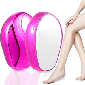 Jkevow Kristall-Haarradierer Haarentfernungspad