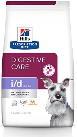 Hill's Prescription Diet i/d Low Fat Digestive Care Chicken Flavor Dry Dog Food, Veterinary Diet, 27.5 lb. Bag