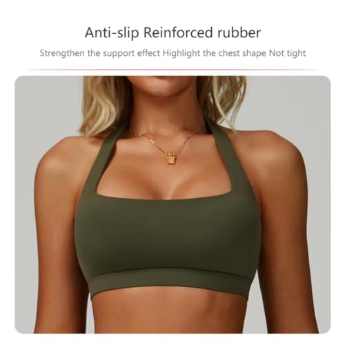 Sujetador halter de alto soporte para running con copas extraíbles 6