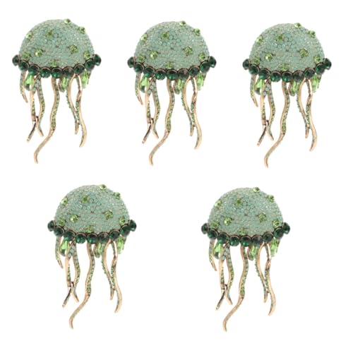 Broche méduse et bijoux fantaisie originaux pour accessoires femme