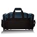 Dalix Medium Duffle Bag Duffel Bag in Black and Navy Blue Gym Bag