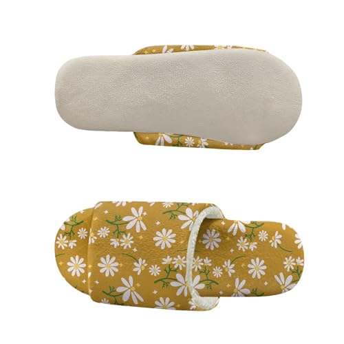Fuzzy Slippers Lightweight House Shoes Soft Open Toe Slide Shoes Slip-On Slippers for Bedroom4