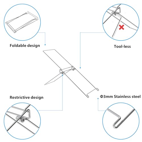 image for Nicesolar Portable Solar Panel Stand Multi-functional Solar Panel Brac