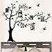 Produktbild Aufkleber Wandaufkleber Fotobaum,Wandtattoo Baum Bilderrahmen Wandtattoo Aufkleber Home Decoration schwarz