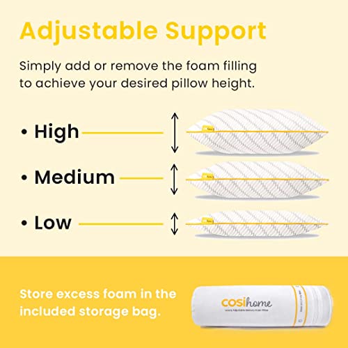 Cosi Home Cuscino in Memory Foam Lussuoso con