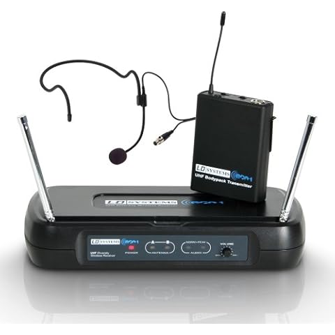 LD Systems ECO 2 BPH 4 - Sistema inalámbrico con petaca y micrófono de diadema Cover