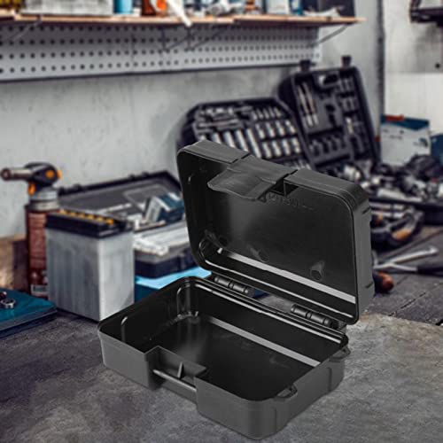 Fakeme Tool Boxes Hard Shell Lockable Multifunction Workbench Portable Large Space Household Car Trunks Plumber Hardware Organizer Hand Tools Storage, 12.5Cmx9Cmx6.5Cm #TOP4