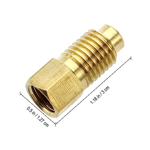 R134a Connector 1/4 SAE to 1/2 Vacuum Pump Adapter for Easy Installati3