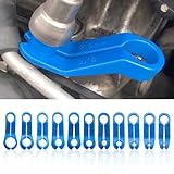 JOYCOURT Car Fuel Line Disconnect Removal Tools, Car Transmission Oil Cooler Line Remover Quick Disconnect Kit Includes 3/16 1/4 5/16 3/8 1/2 5/8 3/4 7/8 Inch for Ford, Mazda, Chrysler