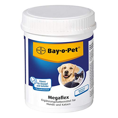 Elanco - Bay-o-Pet - MEGAFLEX | 600 g | Ergänzungsfuttermittel für Hunde und Katzen | Zur Unterstützung der natürlichen Funktion des Bewegungsapparates