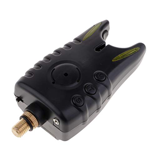 YIJU Alarmes de Mordida de Pesca Definir Alarmes Digitais Indicadores de Mordida de Pesca - Amarelo