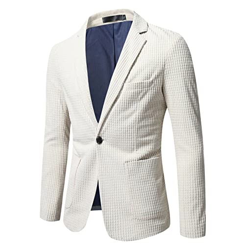 Veste de costume homme peau d'agneau ajustée confort 3XL