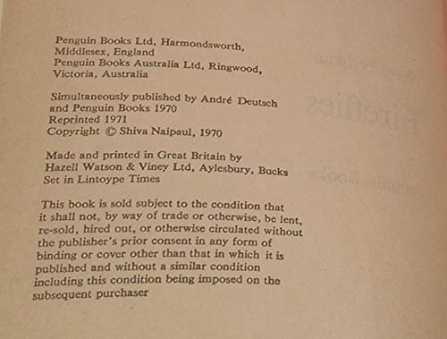 Fireflies Naipaul, Shiva - PT01