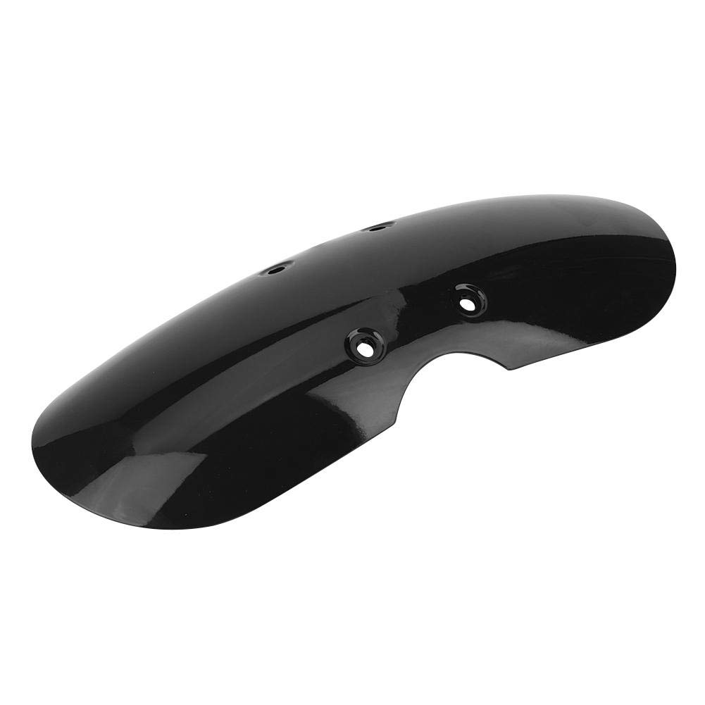 garde-boue, ABS 4 couleurs accessoires de moto garde-boue avant court garde-boue adapté pour Bonneville/T100/Scrambler/Thruxton 2001-2016(noir)