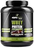Whey Protein Pulver - Eiweißpulver für Proteinshakes, Kraftsport und Fitness - WPC Whey Konzentrat cross flow mikrofiltriert CFM - Schoko 1000g