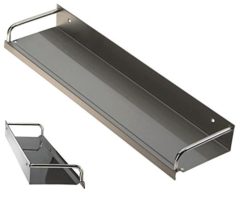 Edelstahl Küchenregal 80cm – Wandregal Mit Regal Produktbild-Vorschau 8