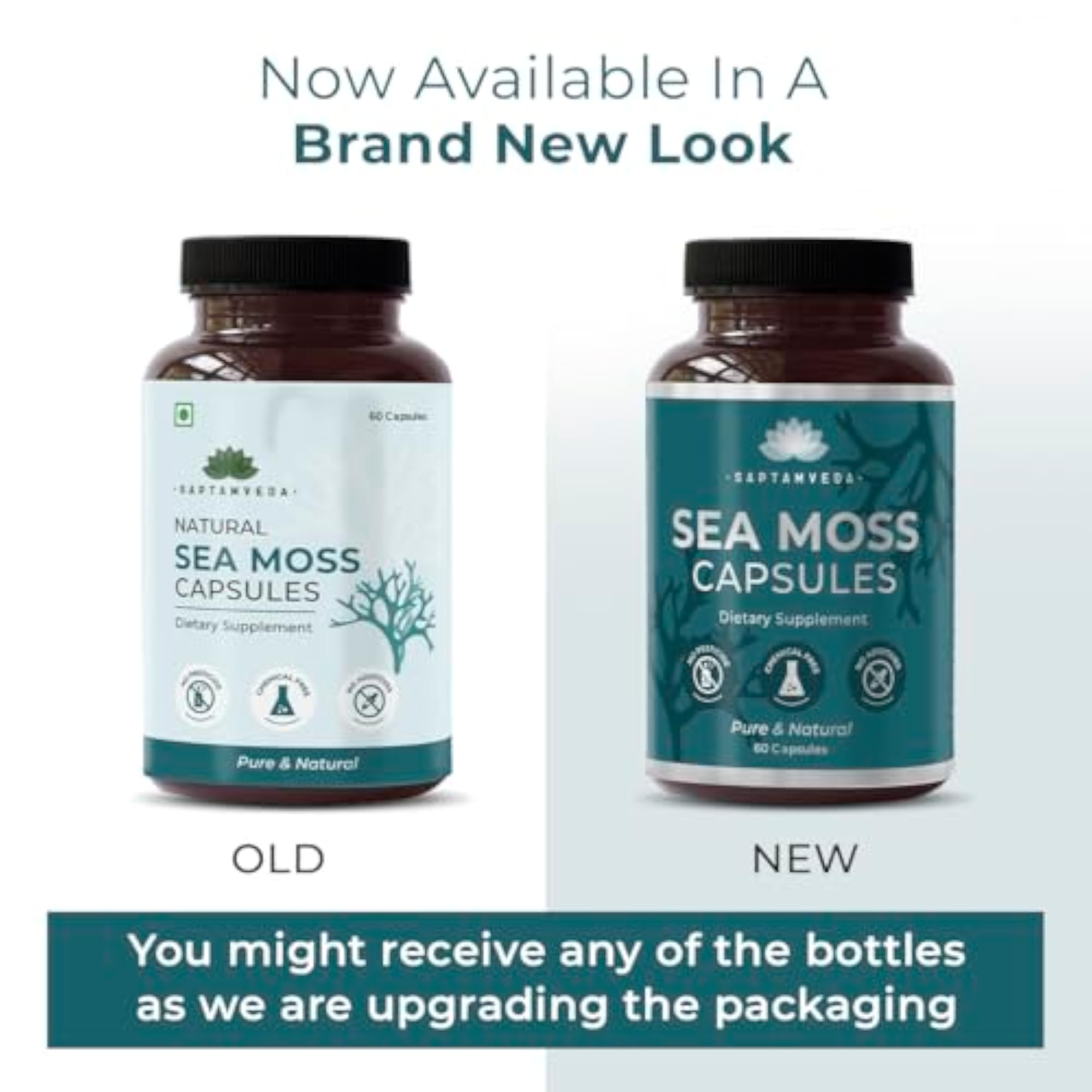 Saptamveda Irish Sea Moss 500MG 60s