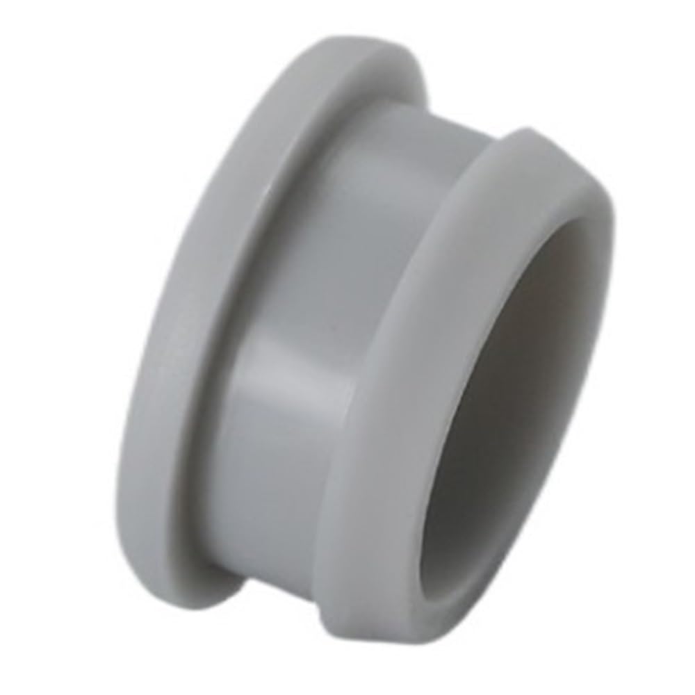 Snap On Silicone Rubber Caps for Sports Equipment, Flexible Stopper Silicone Round Plugs for Instrument(Grey,7mm)