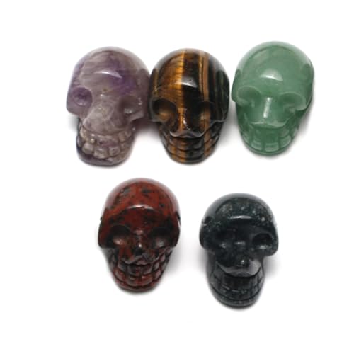 Figura decorativa de piedra natural en set de 7 piezas miniatura 3