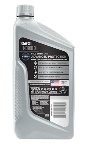 Image of Valvoline Advanced Full Synthetic SAE 5W-30 Motor Oil 1 QT