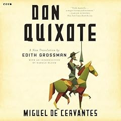 Don Quixote Audiolibro Por Miguel de Cervantes, Edith Grossman arte de portada