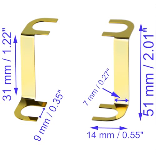 Conector para terminal de bocina de cobre 4 piezas miniatura 2