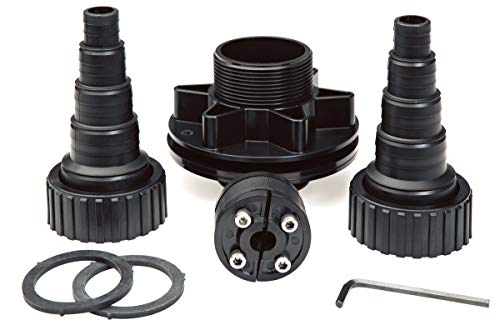 Oase 57154 Tradux - Wanddurchführung, Foliendurchführung, passend für Teichfolie, PE-Becken oder Teichschalen