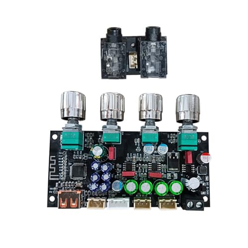 Beimus 8-36V Mixing Preamp Module Karaoke Reverberation Board Microphone Karaoke Singing Front Effect DSP Mixing Preamp Circuit