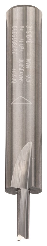 Bosch Accessories Professional Vollhartmetall-Nutfräser grau D1 3 mm Länge 9,5 mm G 50.7 MM