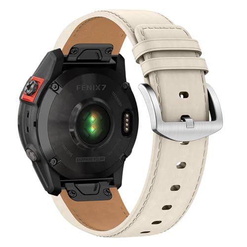 Skórzany pasek Fenix 8, 47 mm, pasek 22 mm do Fenix 7, Fenix