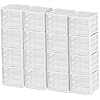 Sterilite ClearView Compact Stacking 3 Drawer Storage Organizer System for Crafting Supplies, Home Office, or Dorm Room, (16 Pack)