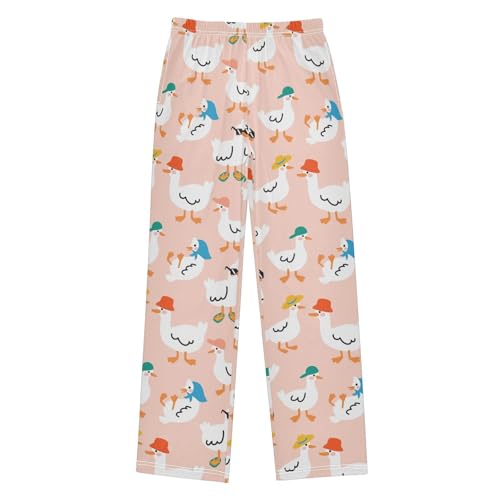 Cool Duck Boys Long Pants Soft Trousers Elastic Waist Kids Lounge Bottoms with Pockets S-XL