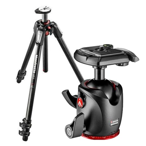 Amazon | Manfrotto 055 3セクション カーボンファイバー三脚、XPRO