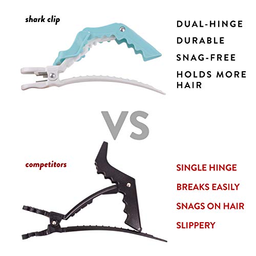 image for The Hair Shop Shark Clip | Enhanced Croc Crocodile Alligator Grip Clip