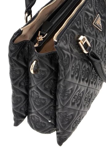 GUESS Adelasia Multi Comp Satchel Black