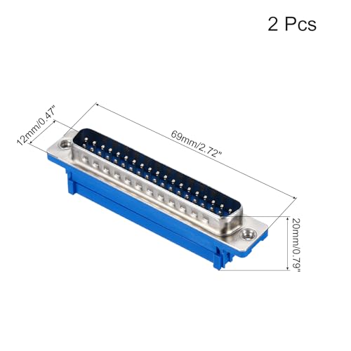 Connecteur D-sub DB37 IDC pour intégration de nappe informatique sur console CNC - 2